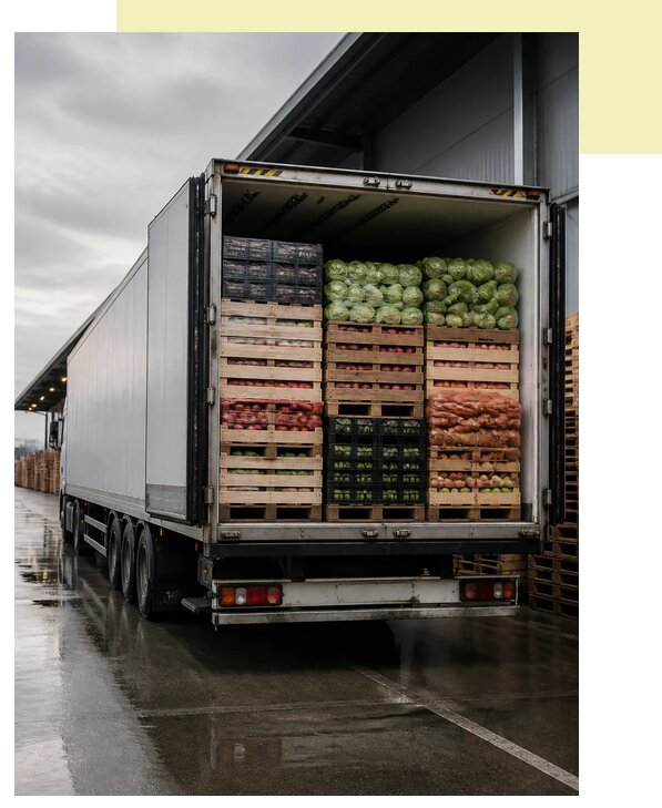 Перевозка плодоовощной продукции в Северск по цене от 5198 р. | Агросервис-Свк